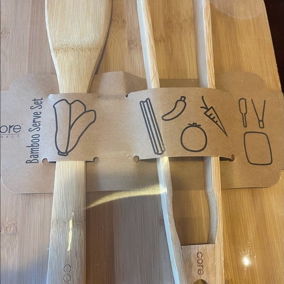 Core Bamboo Serve Set - Picture 2 of 5